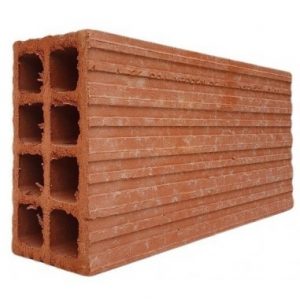 LADRILLO HUECO 9X16X33