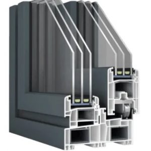 Ventana de PVC Gealan Smoovio